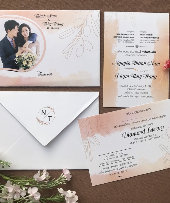 Thiệp Cưới TCDR21