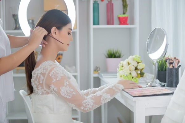 Chi phí thuê Make up cho cô dâu, mẹ cô dâu hoặc có thể thêm cả đội bê tráp