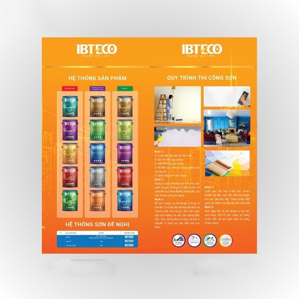 Công nghệ in catalogue sơn