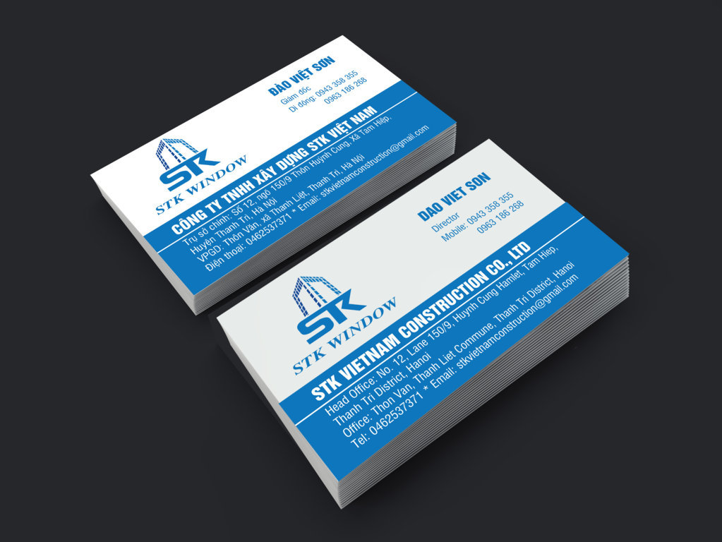 Quy Cách Đóng Gói Card Visit