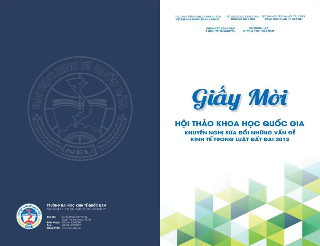 Giấy Mời Hội Thảo