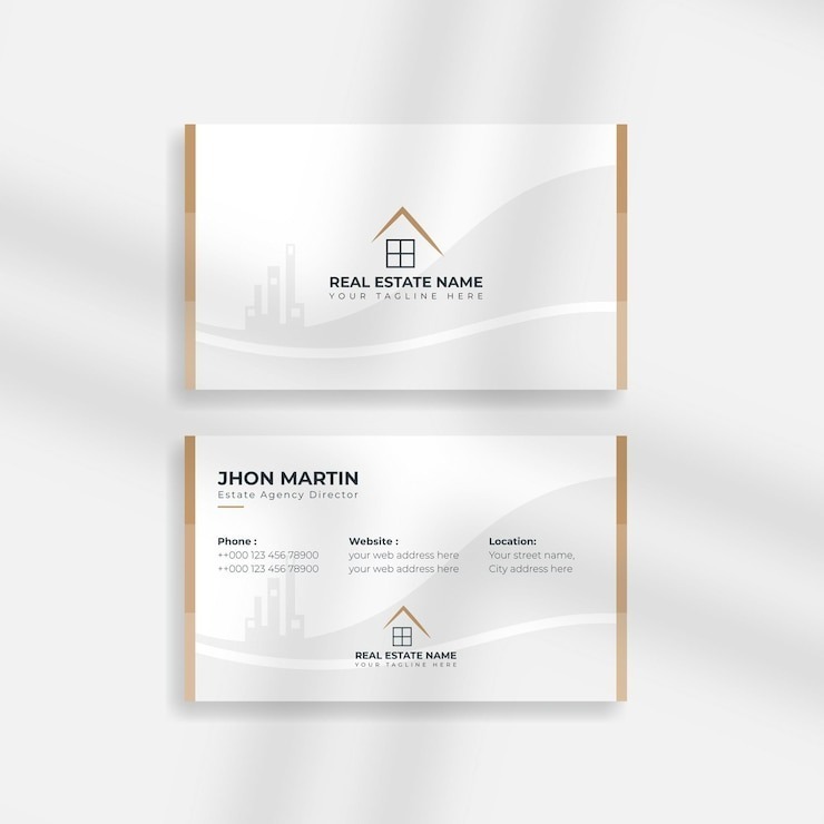 Các Loại Chất Liệu Card Visit Ngành Bất Động Sản