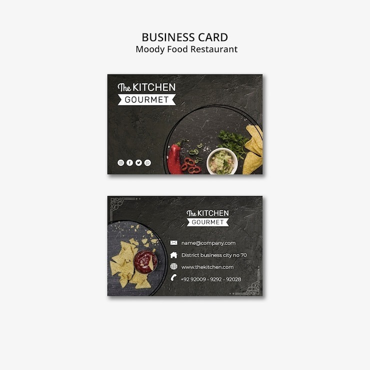 Tầm Quan Trọng Của Card Visit Trong Ngành Nhà Hàng