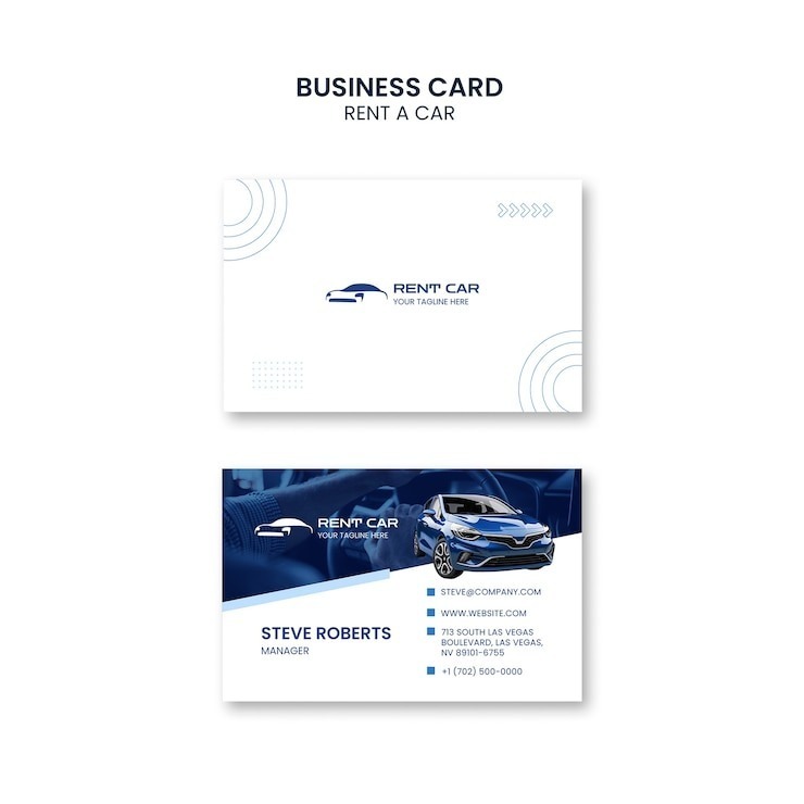 Card Visit Ngành Ô Tô Đặc Điểm Của Card Visit Ngành Ô Tô