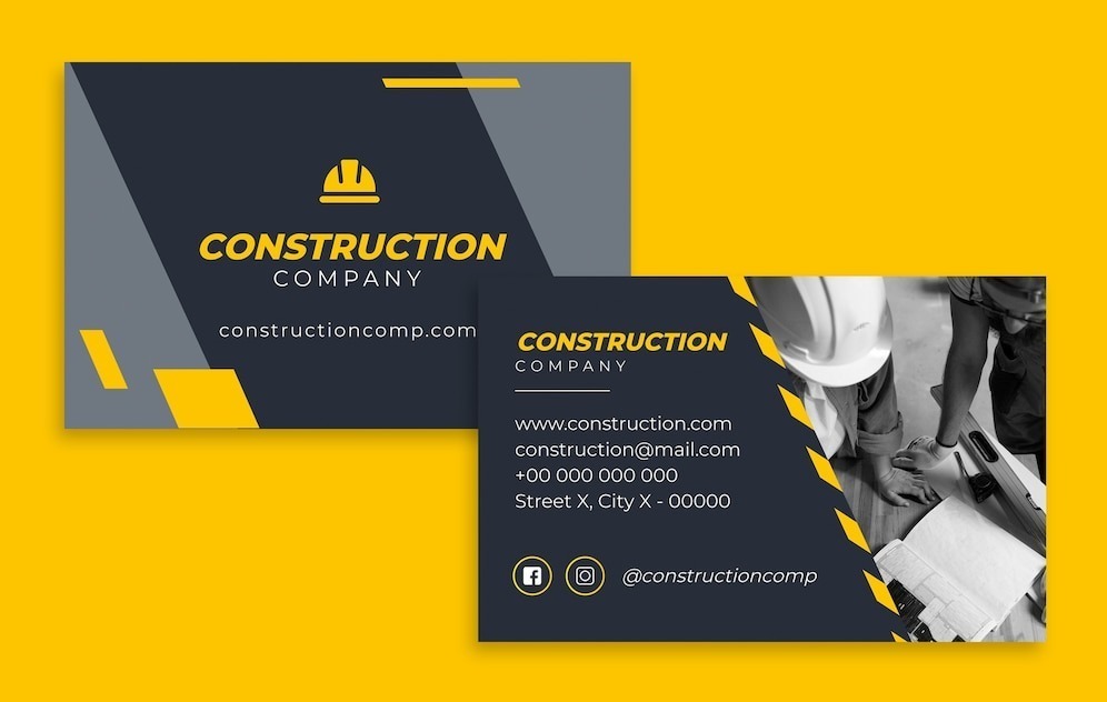 Tầm Quan Trọng Của Card Visit Trong Ngành Xây Dựng