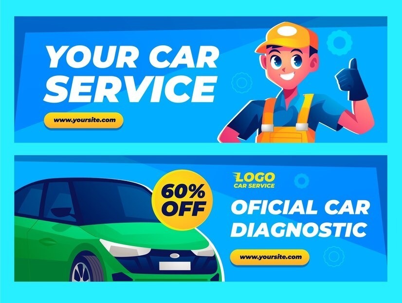 Ý tưởng voucher ấn tượng cho chăm sóc xe, garage, bảo dưỡng