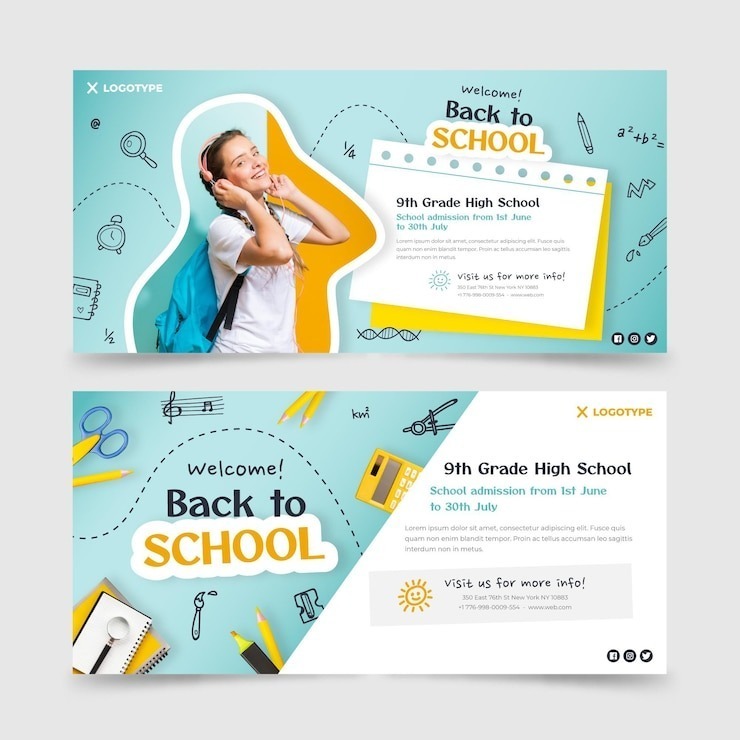 Ý tưởng voucher ấn tượng cho trung tâm giáo dục, đào tạo